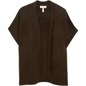 Comma Cardigan mørkebrun