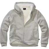Brandit Teddylining Sweatshirt Med Lynlås