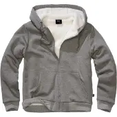 Brandit Teddylining Sweatshirt Med Lynlås