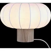 Watt & Veke Lunari bordlampe White-Natural ash, Ø32x24cm
