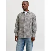 Jack & Jones Skjorte 'JJCARTER' sort / offwhite