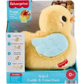Fisher-Price Aktivitetslegetøj m. Lyd - 18 cm - 4-i-1 Cuddle & C - - OneSize - Aktivitetslegetøj