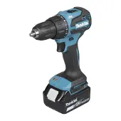 Makita DHP490RTJ Akumuliatorinis smūginis gręžtuvas 18V, BL, 13mm, 65 Nm, 2x5,0Ah, DC18RC, Makpac2