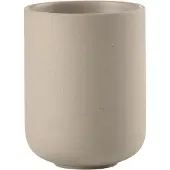 Zone Denmark Sensu tandbørstekrus Ø7,4x9,5 cm Taupe