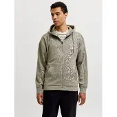 Jack & Jones Sweatjakke lysegrøn