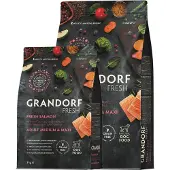 GRANDORF Fresh Medium & Maxi Breeds - Laks - 10 kg