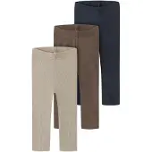 Name it Leggings beige / blå / brun
