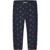 Name it Leggings 'NMFOMER' mørkeblå / khaki / kirsebærsrød