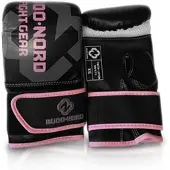 Budo-Nord Sack handske Speed ll, sort/pink, xsmall