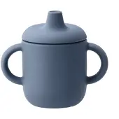 Scandi Living Elvie drikkekop silikon 180 ml Blue