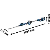 Bosch Ghe18v-50fp Hækklipper