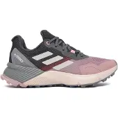 Adidas Lave sko 'Soulstride' lysegrå / mørkegrå / lysviolet