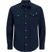 Jack & Jones Skjorte 'Sheridan' mørkeblå