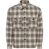 Only & Sons Skjorte 'ONSESKE' taupe / lysegrå