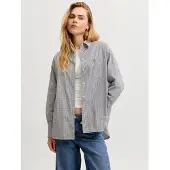 JJXX Bluse 'JXJAMIE' brun / sort / hvid