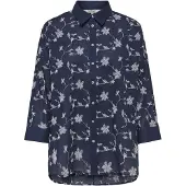 ONLY Bluse 'ONLNew Lina Grace' navy / hvid