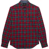 Superdry Superdrytil mænd. M4011197A Lumberjack skjorte rød (XXL), Casual, Bomuld, Lange ærmer