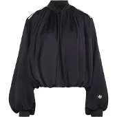 Adidas Originals Plisseret træningsoverdel i satin, størrelse Small