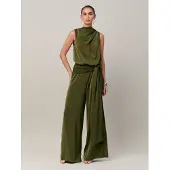 SAVEL Jumpsuit 'Elliana' oliven