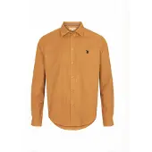 U.S. POLO ASSN. Skjorte ' UMRagn ' brun