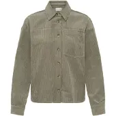 PULZ Bluse 'Essy' oliven