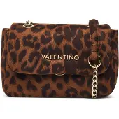 Valentino Skuldertaske 'OCARINA' brun / umbra / guld