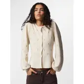 Pieces Cardigan 'PCSILLY' lysebeige / gul / lysegrøn / rosé