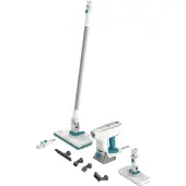 Black & Decker BHSM15FX08-QS, Bærbar damprenser, 0,5 L, Hvid, 6 m, 1500 W, 30 sek./side