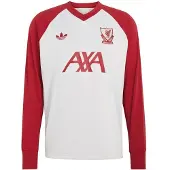 Adidas Liverpool Træningstrøje Pre Match Warm Top - Grå/Rød - , størrelse Large