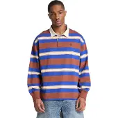 Timberland Bluser & t-shirts blå / mørkebrun / hvid