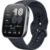 Xiaomi Amazfit Bip 6 - Smart ur med rem - flydende silikone - håndledsstørrelse: 130-195 mm - display 1.97 - Bluetooth - 27.9 g - sort