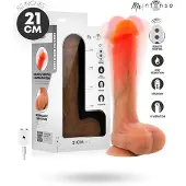 Vuxen Bradley Vibrating Dildo With Heat Effect 21 cm
