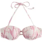 Next Bikinioverdel pink / hvid