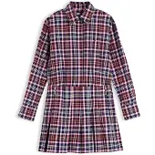 Tommy Hilfiger Blusekjole creme / navy / gammelrosa / cranberry