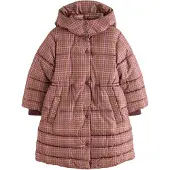 Next Frakke mokka / grøn / pink / mørk pink