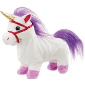 Happy Pets Walking Along Unicorn