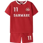 Name it Shortssæt - NmnHiteam - True Red - - 2 år (92) - Shorts