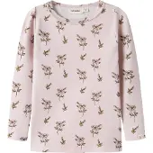 Lil´ Atelier Lil' Atelier Bluse - NmfGayo - Hushed Violet/Apple Rose - - 7-8 år (122-128) - Bluse