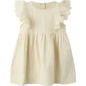 Name it Kjole - NmfJulita - Almond Milk - - 6 år (116) - Kjole