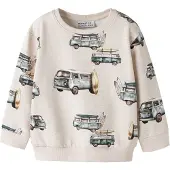 Name it Sweatshirt - NmmJaxon - Peyote Melange - - 5 år (110) - Sweatshirt