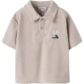 Name it Polo - Terry - NmmJared - Chateau Gray - - 3 år (98) - Polo