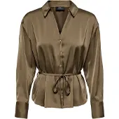 JDY Bluse 'ARIA ' brun