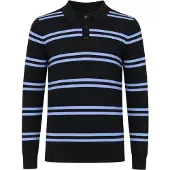 Brave Soul Bluser & t-shirts blå / sort