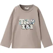 Mango KIDS Shirts 'TEAMDAL' mørkebeige / lyseblå / pastelgrøn / hvid