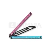Glidr Moab X Meridian balisong trainer, Cotton Candy