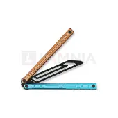 Glidr Moab X Meridian balisong trainer, Fire & Ice