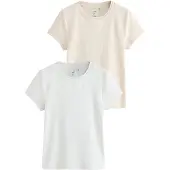 Next Shirts ecru / grå-meleret