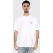 Edwin Bluser & t-shirts 'HIGH LIFE LOW LEVELS CHEST TS' hvid
