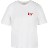 Miss Tee Shirts 'Più Veloce' grøn / rød / hvid