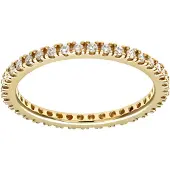 Diamant L'Eternel Ring 'Eternity-Ring aus 375 Gelbgold mit Diamant' guld